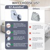 EZ Assistive 1pc Heel Protector Cushion Foot Pillow Remove Pressure