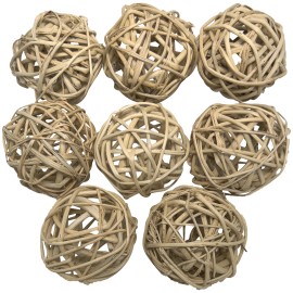 Mandarin Bird Toys 5054 Medium Natural Vine Balls - Pack (8)
