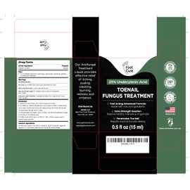 FOOT CURE Tea Tree Oil Foot Soak with Epsom Salt - For Toenail Repair, Athletes Foot, Nail Repair Solution