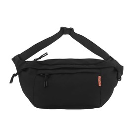 Petit-Germe Petit Gel Body Bag, One Shoulder Bag, Cross-body Bag, Large Capacity, Waterproof, Outdoor, Black