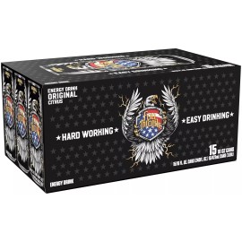 Full Throttle Citrus: Hard-Working Energy Drink. 16 Fl oz (Pack of 15)