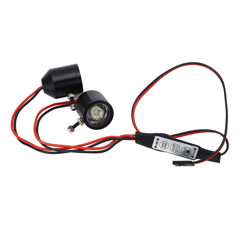 RC Car Headlight 3W Bright Light 8 Dynamic Modes Fit