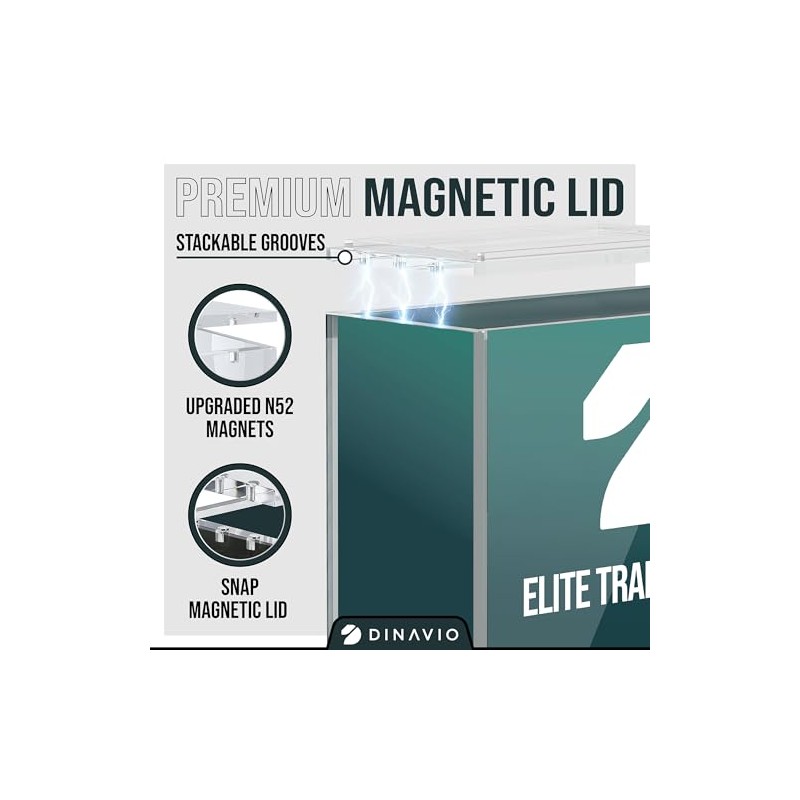 Dinavio Crafthouse Elite Trainer Box Acrylic Display Case Stackable -