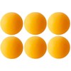 LLB SPORTS Table Tennis Ball Leisure Training 6 Balls Orange