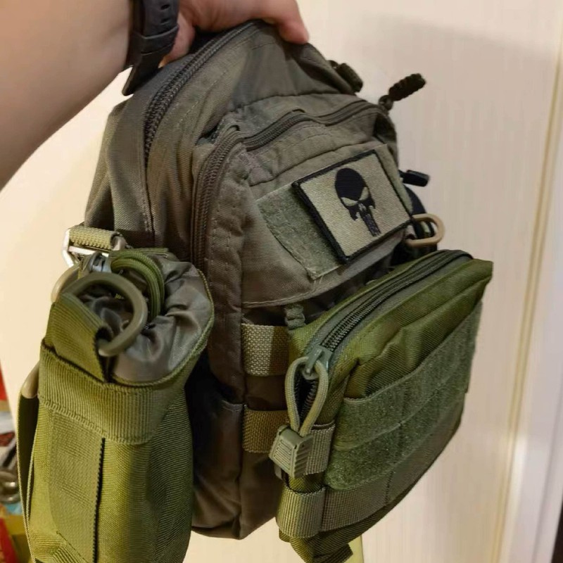 Azarxis Tactical Admin Molle - Bolsa militar EDC - Bolsa