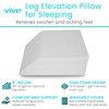 Xtra-Comfort Leg Elevation Pillow for Sleeping, Swelling, Post Surgery -