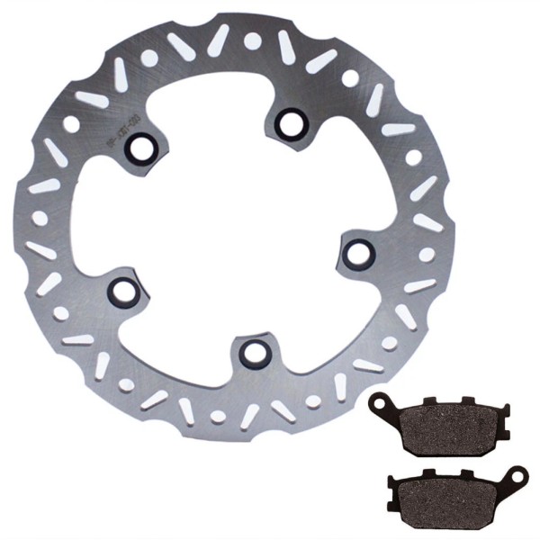 YDDVEHI Rear Brake Disc Rotor Pads for YAMAHA YZF R6