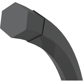 OEHMS Elite Touch Hexa | Hexagonal, Sharp-Edged Co-Polyester Tennis String | Comfort & Spin | Ø 1.25 mm (16Lg) | 12.2 m Set (40 ft)