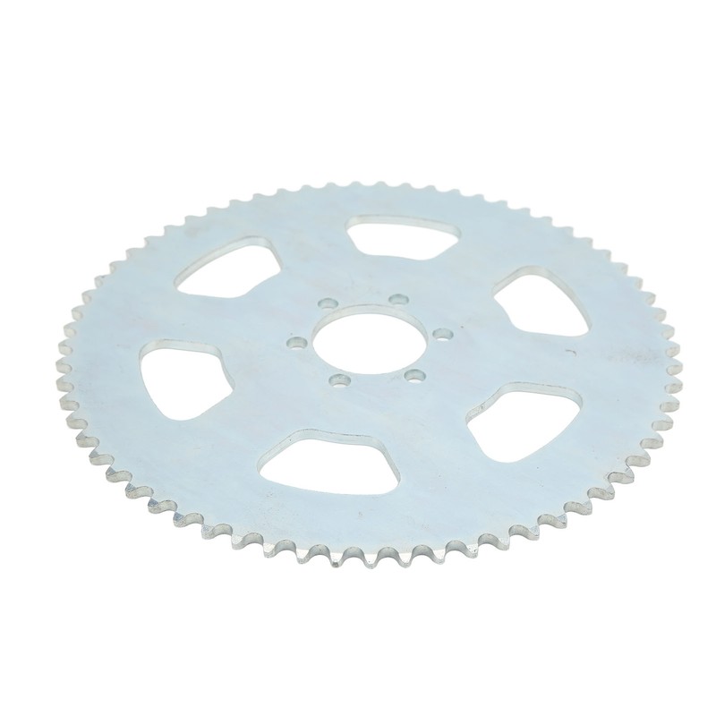 65 Tooth Chain Sprocket Carbon Steel 6 Holes 37mm Bore