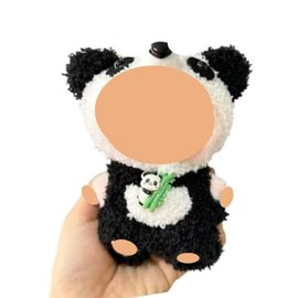 Clothes for 15cm&17cm Doll,Outfit Set for 5.9'' and 6.69'' Dolls,Fashion Dresses with Accessories, Adorable Doll Clothing (Clothes Only)（Panda）