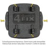 Wicked Chili Replacement Bicycle Mount 4-Claw System, Compatible with iGrip,