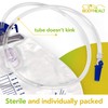 BodyHealt Foley Catheter Bag - Urinary Drainage Bag with Anti-Reflux