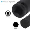 CoCud Impact Hex Bit Socket, 10mm (H10) Metric 35mm Long,