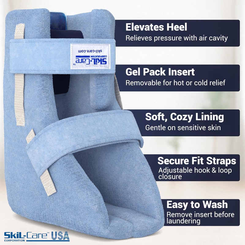 Skil-Care Heel Float Boot, Medium, 4" Wide - Zero Heel