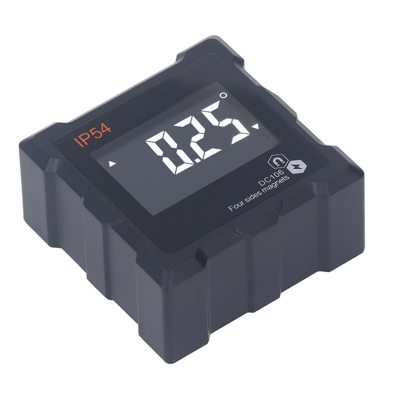 IP54 Angle Finder 4x90° LCD Digital Display 4 Side Strong