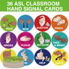 ASL Classroom Hand Signal Cards - 36 Classroom Hand Signal