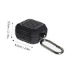 IWOWHERO Fashionable Wireless Earphone Protector Case for Safe Material Slip
