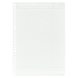 Maruman L1243A Loose Leaf Smart Review B5, 0.2 inches (6 mm), Review Ruled