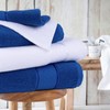 COZYART Royal Blue Bath Towels Set 6 Piece, 2 Bath