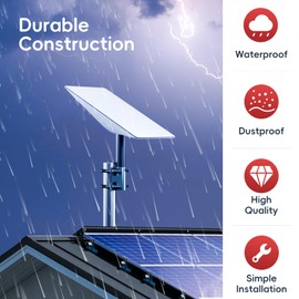 Linkoostar Starlink Mounting KitV2 - Portable Starlink Mount for Outdoor, Yacht, Camper