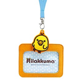 Rilakkuma Gently Card Holder (Kiiroutori)