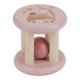 Little Dutch 7351 FSC Wooden Rattle Fairy Garden Pink