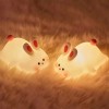 generic Adornos De Luz Nocturna Pequeños De Conejo De Cara