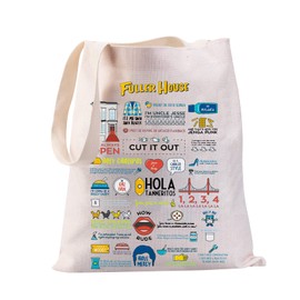 JYTAPP Fuller House TV Show Gift Fuller H Merchandise F-House Quotes 90s TV Show Handbag for Fans