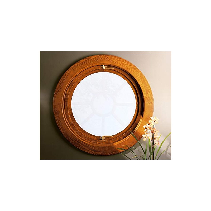 Autotech Park Precut Circle Window Film, White Color, Self Static