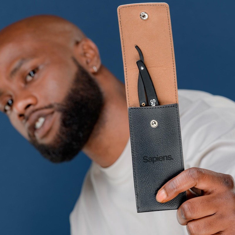 Sapiens Men's Shaving Set - Razor, Shaving Gel, Moisturizer, Contour