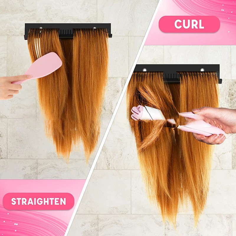 Hair Bun Extension Hanger Acrylic Lightweight Hair Extension Display Holder