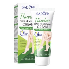 Aloe Crema Depiladora Corporal Vello Grueso Y Oscuro 100g