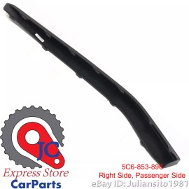 Volkswagen 5C6853896 9B9 VOLKSWAGEN GENUINE OEM JETTA GLI FRONT RIGHT LOWER TRIM