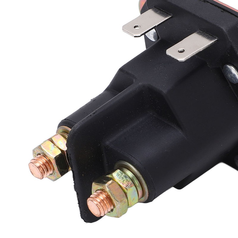 12V Starter Solenoid with 2 Terminal 532138406 Compact Structure Replacement