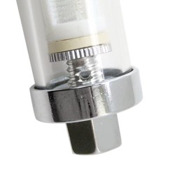 2025 Updated General 1/4", 5/16", 3/8" Barb Fittings Inline Fuel Filter,15 PSI Max Pressure,Supports Up To 400 HP