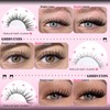 Goddvenus Wispy Cluster Lashes Natural Individual Eyelashes 3 Styles Lash
