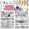 Biutee Nail Image Plate Set, Nail Stamp Set, Nail Stamp
