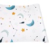 Yifasy Drawer Shelf Liner Moon Stars Self-Adhesive Furniture Inner Lining
