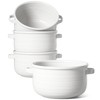LE TAUCI Soup Bowls with Handles - 28 oz Lead-Free