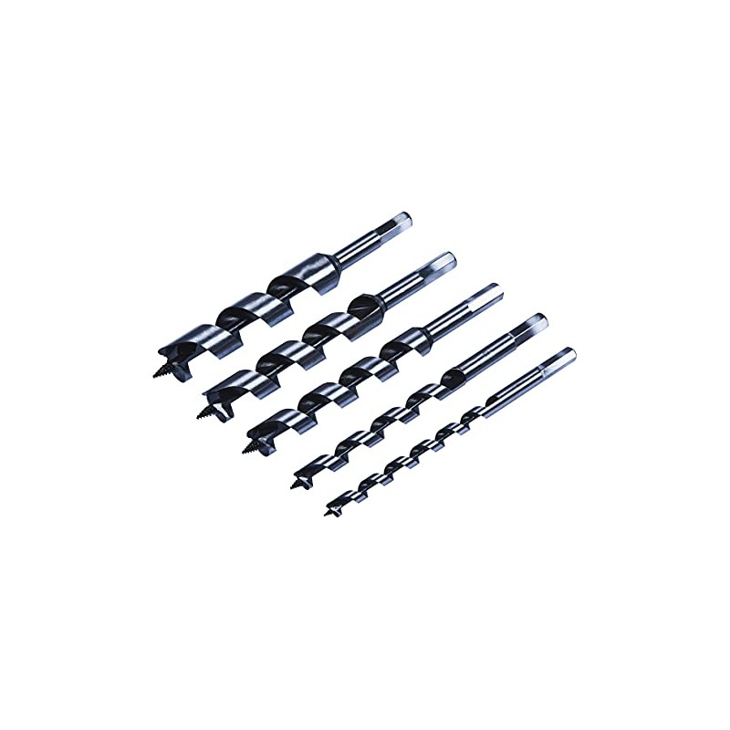 Amtech F1370 5 Piece Auger Drill bit Set (200mm Length)