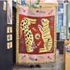 Unique Animal Pattern Leopard Tiger Pink Cheetah, Tiger, Rug Blanket