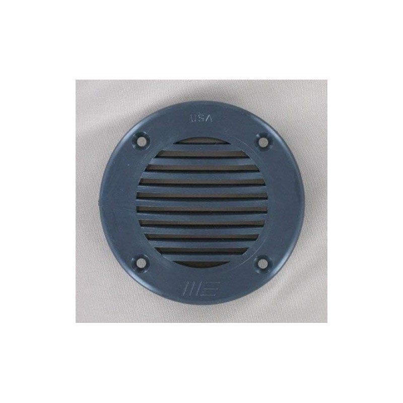 Replacement Boat Parts Black 2" louvered Vent