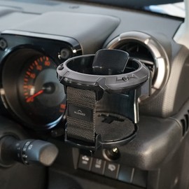 Tsuchiya Yak PF-365 Car Supplies Drink Holder RUGGED DG Dark Gray