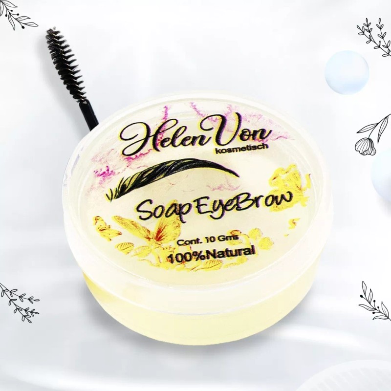 Helen Von Jabón Artesanal Para Cejas Efecto Planchado Natural