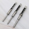 Rowiz 3pcs Woodworking Square Hole Drill Bits Mortising Chisel Set,