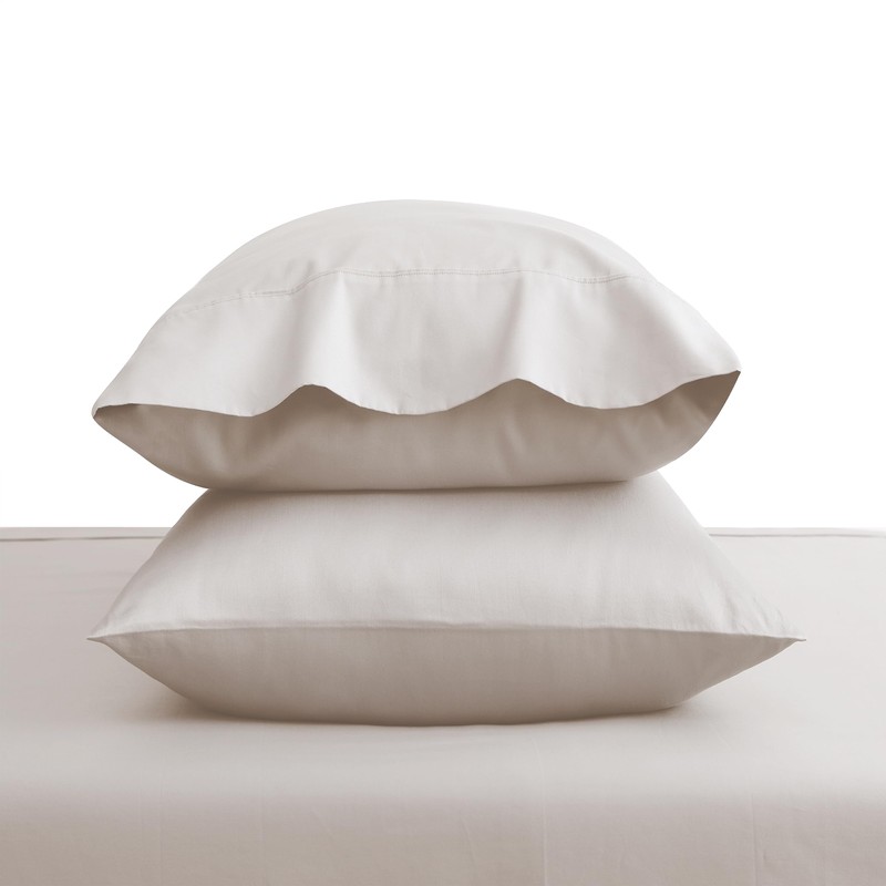 100% Egyptian Cotton Pillow Cases Set of 2, Standard Size