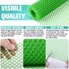Plastic Mesh Fence Sheet 15.7IN x 10FT - 0.3IN Opening