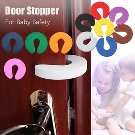 Finger Pinch Guard - 2pk. Child Proofing Doors Made with Soft Durable Foam Door Slam Stopper. Prevents Finger Pinch Injuries, Slamming Doors, and Baby or Pet from Getting Locked in Room