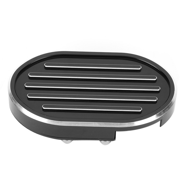 Stripe Style Brake Pedal Pad Motorcycle Footpeg Cover Accessory Fits
