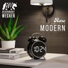 CSL - Wecker digital - Retro Design – lauter Glockenalarm